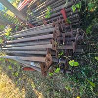 Puntelli armatura 3.6mt a piastra 5.5 euro cadauno
