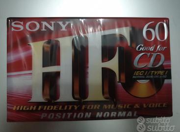 Cassette della SONY 