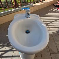 WC + Bidet colore bianco marca Globo