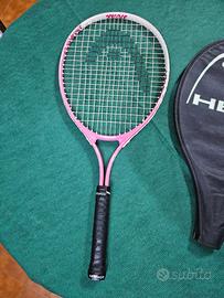 Racchetta da tennis Head rosa con fodero