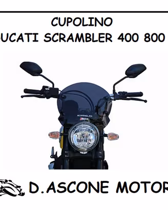 Cupolino Ducati Scrambler 400 800 2015 2017 FUME'