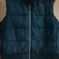 Giubbotto gilet piumino da donna in vere piume