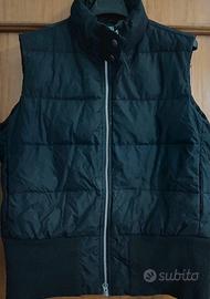 Giubbotto gilet piumino da donna in vere piume