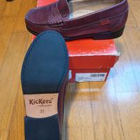 Mocassini in pelle nuovi - Kickers n.31