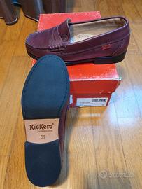 Mocassini in pelle nuovi - Kickers n.31