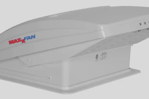 Oblò di ventilazione 12V Maxxfan Deluxe 40 bianco
