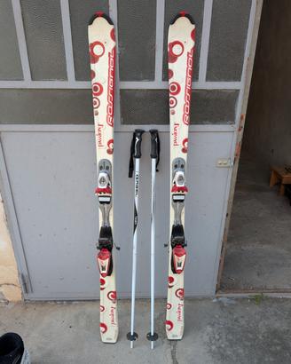 Set Sci Rossignol Passion 154cm + Scarponi Salomon
