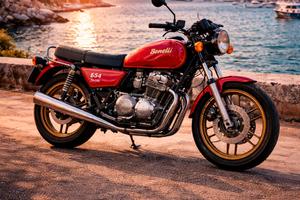 Benelli 654 4 cilindri moto storica ASI 