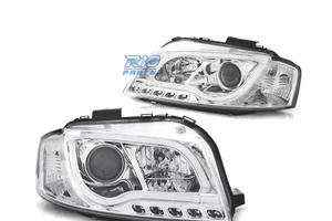 FARI AUDI A3 8P 03-08 LUCE DIURNA TUBE LIGHT FONDO