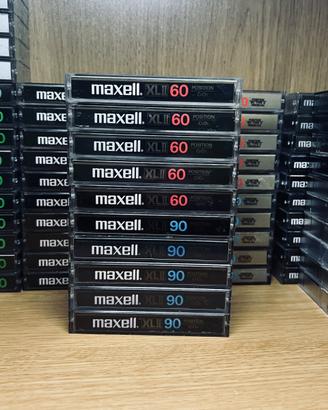Cassette audio Maxell XLII 60 e XLII 90