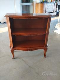 Libreria in noce lastronato 