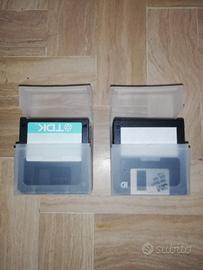 Coppia pacchi floppy 3,5 pollici