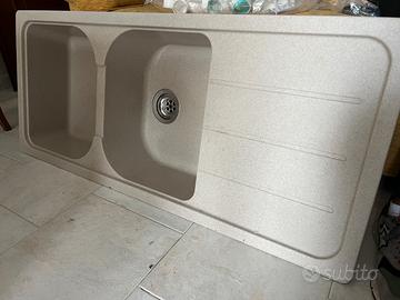 Lavandino cucina due vasche