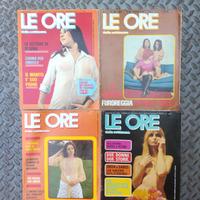 4 riviste le ore anno 1972