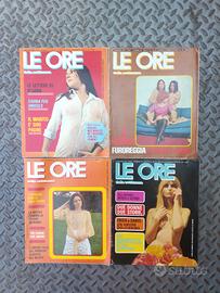 4 riviste le ore anno 1972