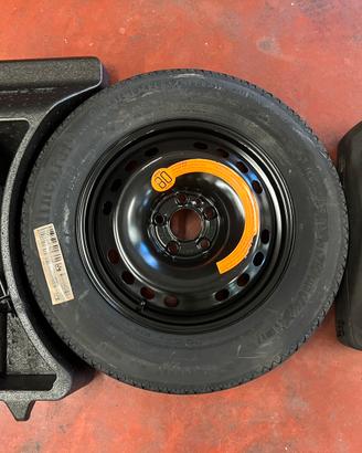 Ruotino di scorta jeep renegade e 500x  145/90/16