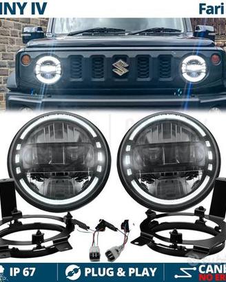 Fari LED + Staffe Per SUZUKI JIMNY 4 Omologati