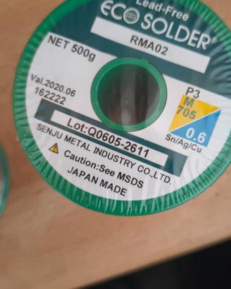 filo a saldare  x elettronica 0,6