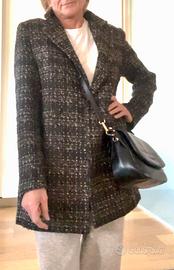 Capotto in lana tweed Kokka Jeans