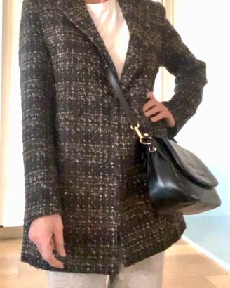 Capotto in lana tweed Kokka Jeans