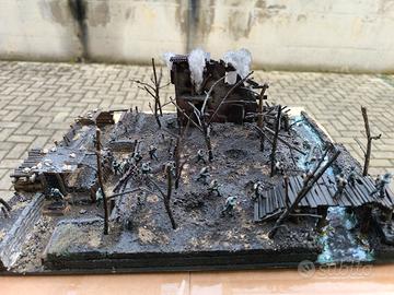 DIORAMA PRIMA GUERRA MONDIALE 