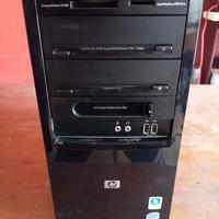 PC HP, Q9300, 8GB, SSD 250GB, HD 1TB, 9500GT, W10
