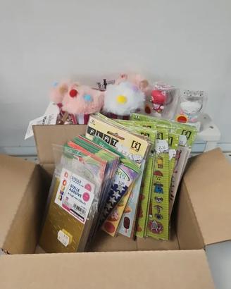 Scatola sorpresa stickers per bambini