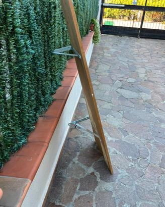 Mansole di legno per garage