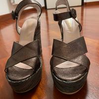 Scarpa Rinascimento con zeppa da 12 cm