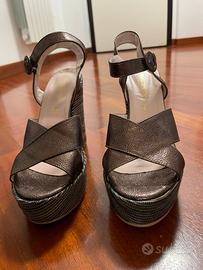 Scarpa Rinascimento con zeppa da 12 cm