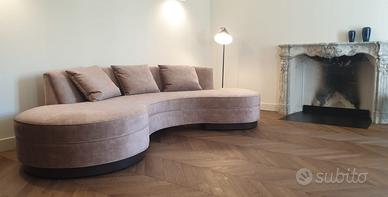 Divano artigianale stile Vladimir Kagan – modello