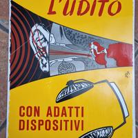 cartello segnaletico anni 60