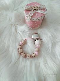 Catanella porta ciuccio neonati/bambini