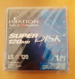 Dischetto IMATION 3M Superdisk 120mb NUOVO!