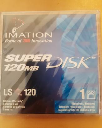 Dischetto IMATION 3M Superdisk 120mb NUOVO!