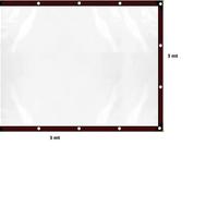 Teloni Impermeabili Trasparenti con Occhielli