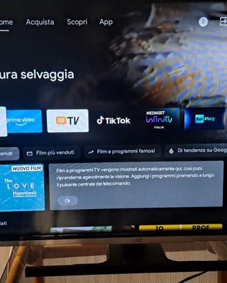 SMART TV  JVC  32 POLLICI