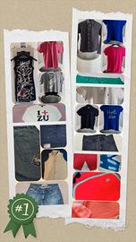 Lotto 20 capi firmati- Lacoste -Burberry -Diesel. 