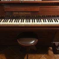 pianoforte  verticale antico  Zimmermann