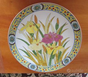 piatto in porcellana Giapponese Gold Imari decorat