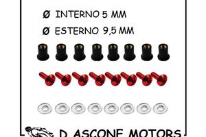 VITI ROSSO 8 GOMMINI AD ESPANSIONE CARENE ø 5/9,5