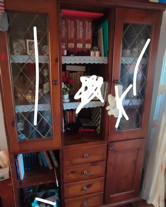 credenza in massello 