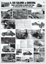 POSTER FIAT 500C TOPOLINO