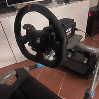 Simagic Alpha mini + volante e pedaliera