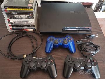 PS3 Slim + 10 giochi
