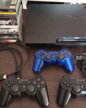 PS3 Slim + 10 giochi