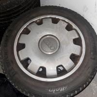 SET 4 MICHELIN+CERCHI LEGA AUDI 205/55 R16