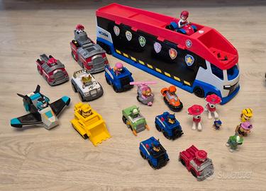Lotto giochi PAW Patrol originali – camion, veicol