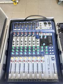 Mixer soundcraft signature 10+ valigetta trasporto