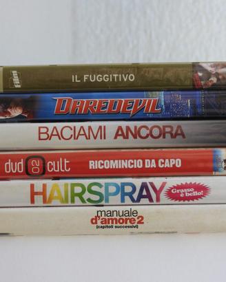 Lotto 6 DVD FILM es: Daredevil, Il fuggitivo, ...